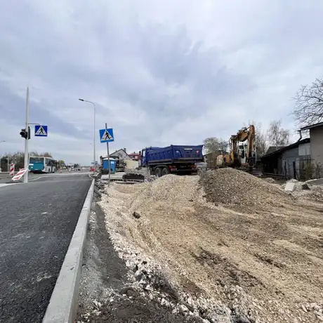 Przebudowa ul. Warszawskiej w Rzeszowie [listopad 2023] - fot 25